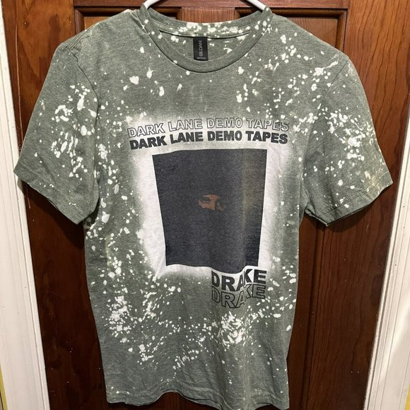 Drake Dark Lane Demo Tapes Acid Washed T Shirt Size S - Picture 2 of 3